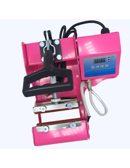 Maquina Estampadora Sublimadora Tazas 11oz Rosa