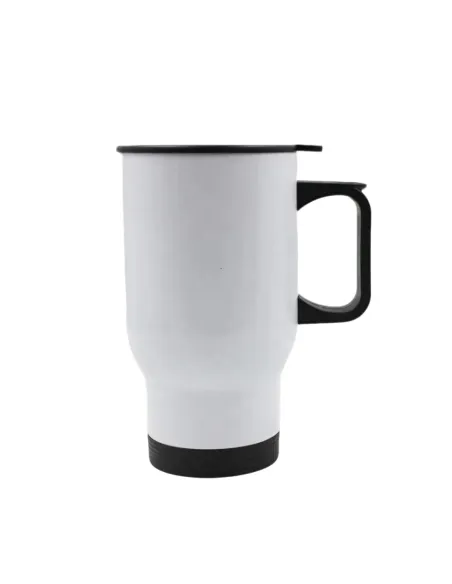 Mug Metálico Para Sublimación 14Oz con Tapa 450ML