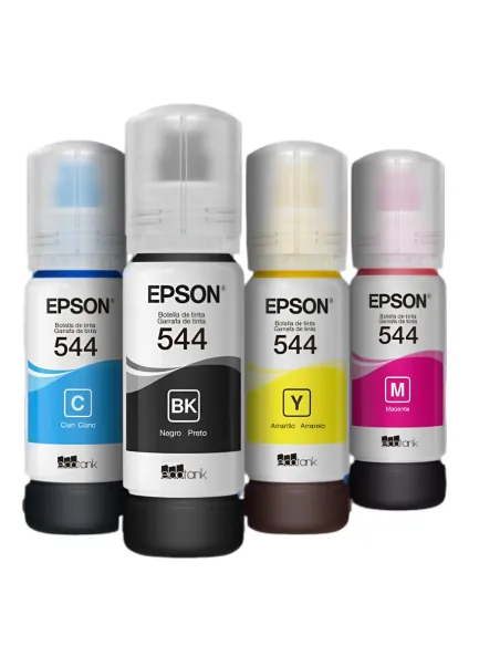Pack de Tintas Epson 544 Originales / Todokcl