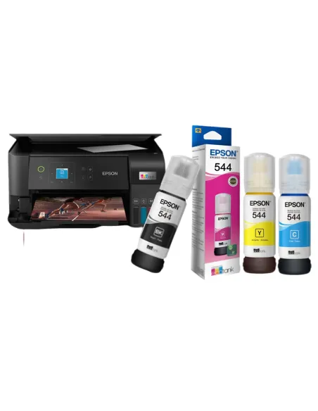 Pack de Tintas Epson 544 Originales / Todokcl