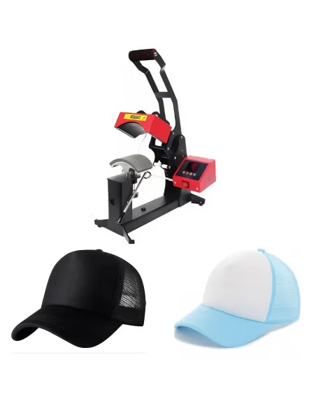 Estampadora Sublimadora De Gorro + Gorro Dtf Y Sublimación