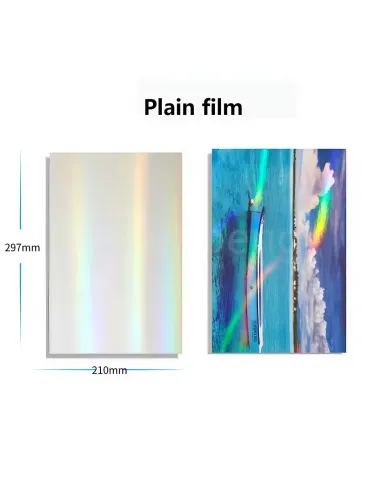 Papel Laminado Frio A4 de 20 Hojas Holografico