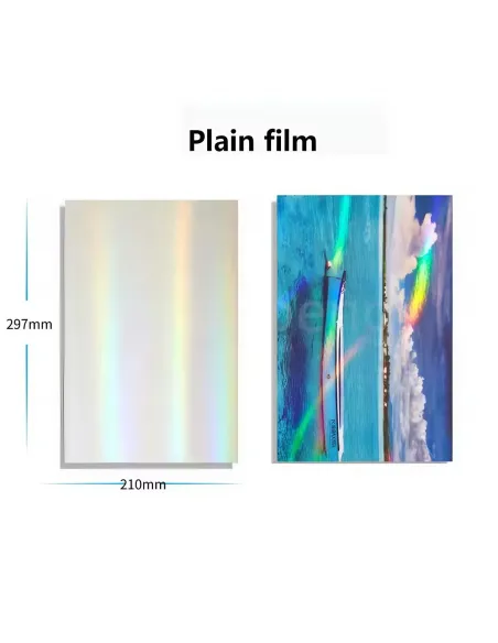 Papel Laminado Frio A4 de 20 Hojas Holografico