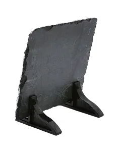 Roca Rectangular Sublimable 19x29cm con Cajita y Soportes 2