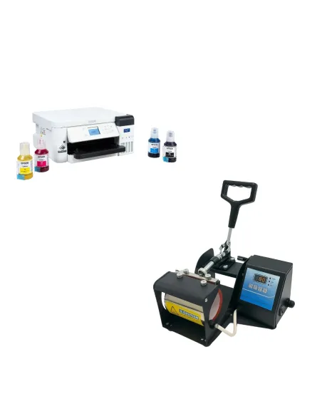 Kit de Estampadora de tazas 11oz + Kit Impresora Epson F170