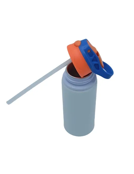 Botella Deportiva de 600ml Sublimación Tapa con Colores Combinados