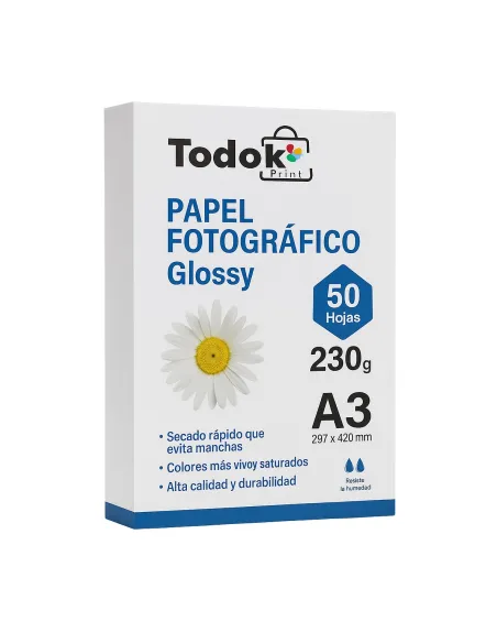 Papel Fotográfico Glossy A3 230g