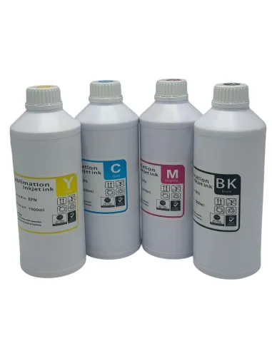 Tinta De Sublimación Inkjet Ink 1 Litro Premium BK