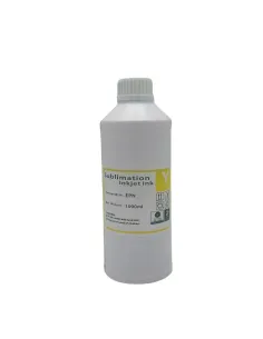 Tinta De Sublimación Inkjet Ink 1 Litro Premium Yellow