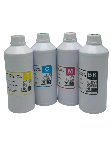 Tinta De Sublimación Inkjet Ink 1 Litro Premium Cian