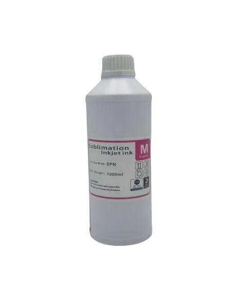 Tinta De Sublimación Inkjet Ink 1 Litro Premium Cian