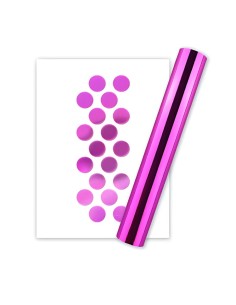 Folia Decorativa Fucsia Rollo 100m x 30cm