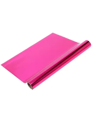 Folia Decorativa Fucsia Rollo 100m x 30cm