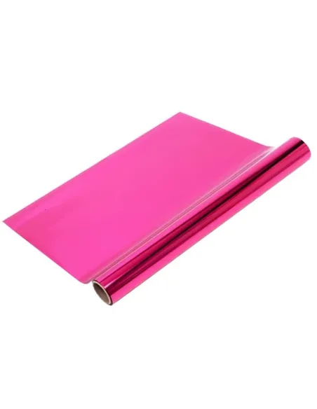 Folia Decorativa Fucsia Rollo 100m x 30cm
