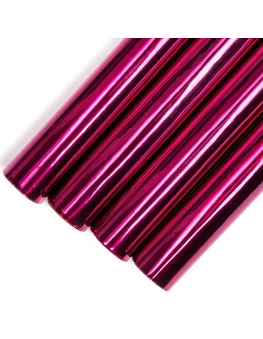 Folia Decorativa Fucsia Rollo 100m x 30cm