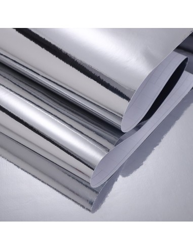 Folia Decorativa Plata Rollo 100m x 30cm