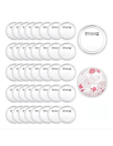 Pack de 100 Chapitas Metálicas de 56mm