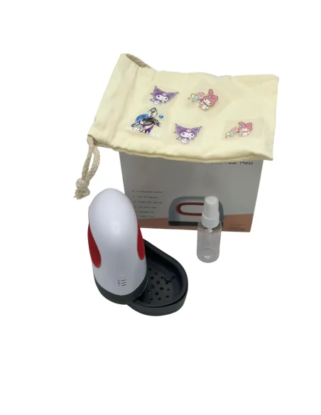 Plancha Estampadora Mini Portátil Transfer Sublimación Vinil Color Rojo