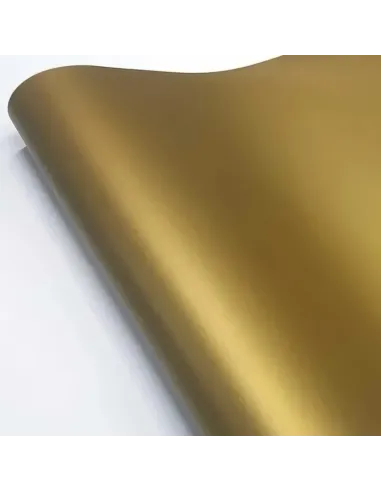Vinilo Adhesivo Imprimible Dorado A4 20 Hojas