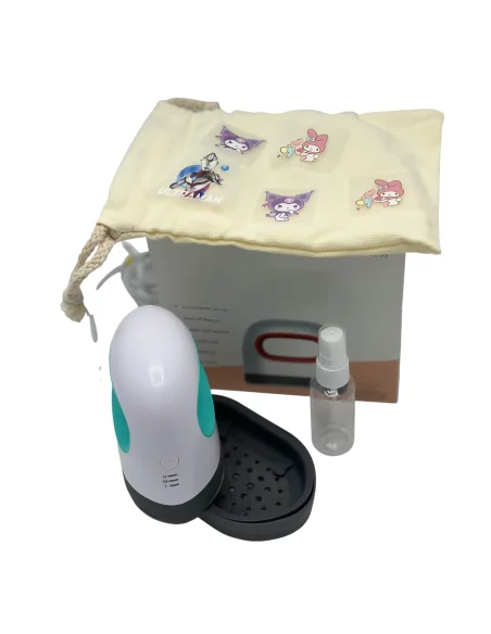 Plancha Estampadora Mini Portátil Transfer Sublimación Vinil Color Verde Claro