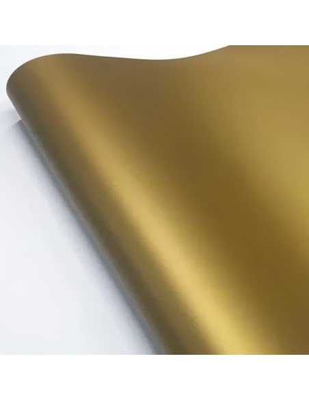 Vinilo Adhesivo Imprimible Dorado Metálico A4 20 Hojas Todok