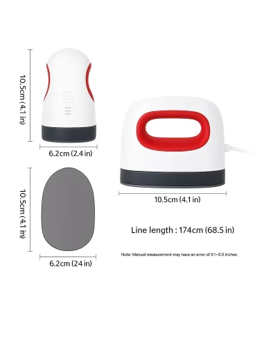 Plancha Estampadora Mini Portátil Transfer Sublimacion Vinil Color Verde Claro