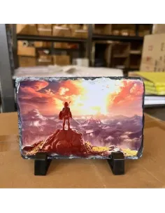 Roca Cuadrado Mate Sublimable 15x20cm con Cajita y Soportes