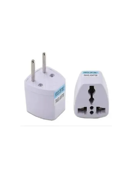 Adaptador De Corriente Americano A Nacional 110v O 220v