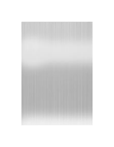 Pack de 25 Placas Aluminio Texturado Plateada Sublimables 60x40 Cm