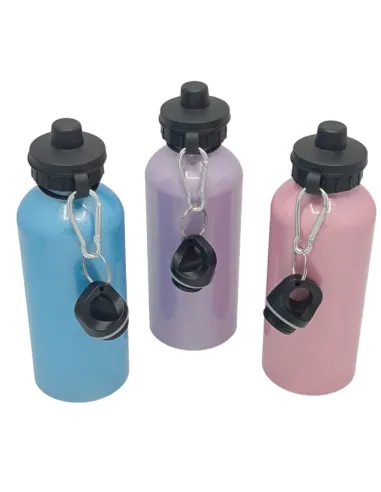 Pack de 10 Botellas Perlada Dobletapa 600ml Morada