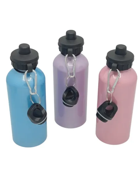 Pack de 10 Botellas Perlada Dobletapa 600ml Rosa