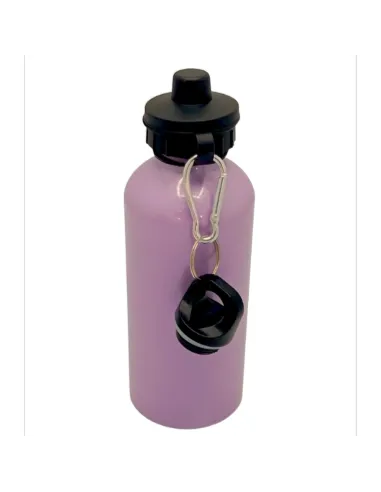 Pack de 10 Botellas Perladas Doble Tapa de 600Ml Azul