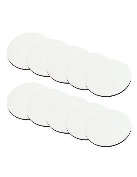 Pack de 10 Posavasos Cuadrados de Sublimacion de 10x10cm