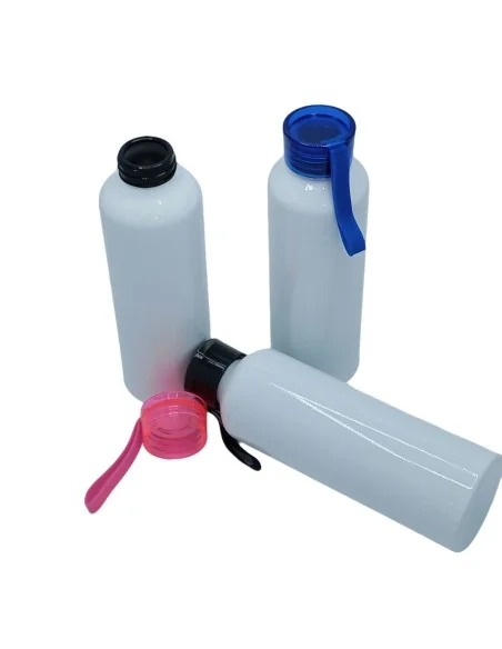 Pack de 12 Botellas Sport Para Sublimación 750ml Tapa Color Verde