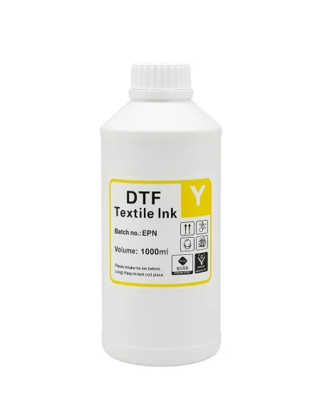 Pack de Tintas DTF Ink Textil de 1L BYMCW