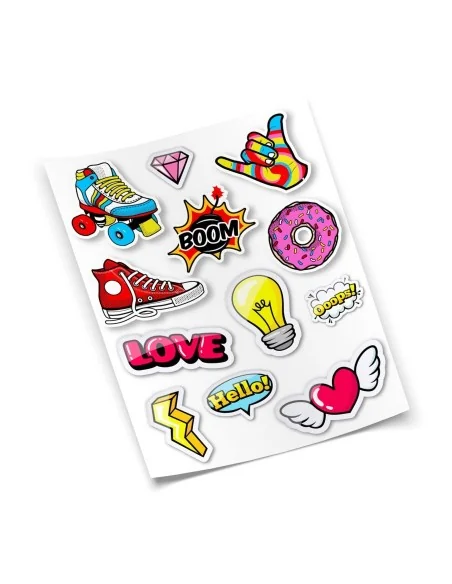 Papel de Sublimación Stiker 50 hojas A4 acabado Mate