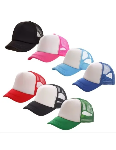 Pack de 10 Gorros Jokey para DTF Negros