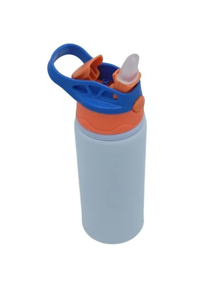Botella Deportiva de 600ml Sublimación Tapa con Colores Combinados AV