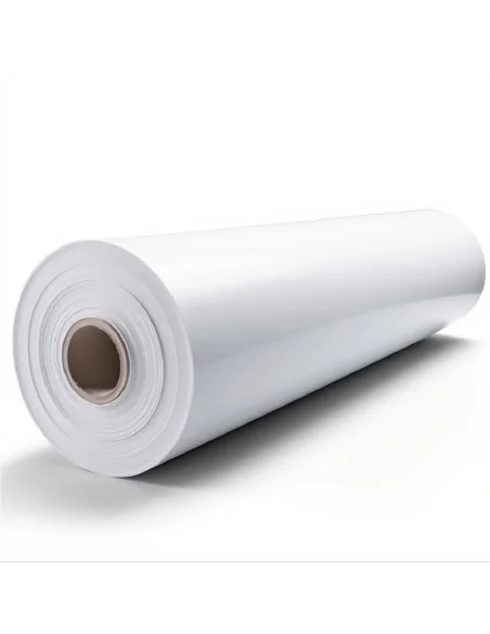 Metro de Vinilo Textil Flock 51cm Blanco