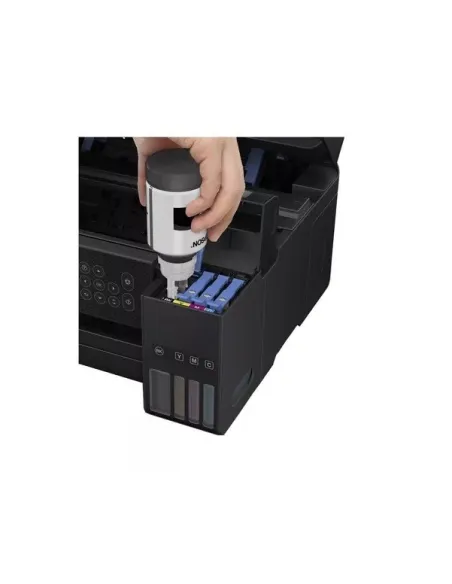 Impresora A Color Multifunción Epson Ecotank L4260 Con Wifi Negra 100v/240v