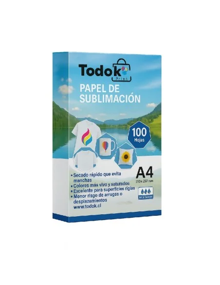 Papel de Sublimación100g A4 100U