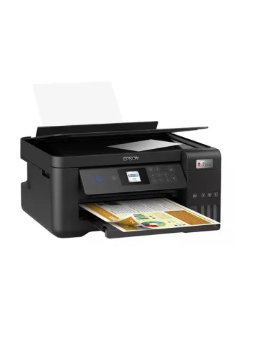 Impresora A Color Multifunción Epson Ecotank L4260 Con Wifi Negra 100v/240v