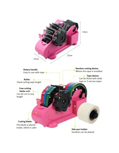 Dispensador De Cinta Térmica Cinta De Transferencia Térmica Azul