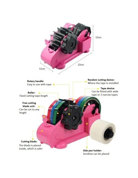 Dispensador De Cinta Térmica Cinta De Transferencia Térmica Azul