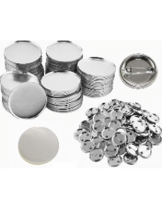 Pack de 200 Chapitas Metálicas de 37mm