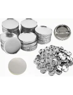 Pack de 200 Chapitas Metálicas de 37mm