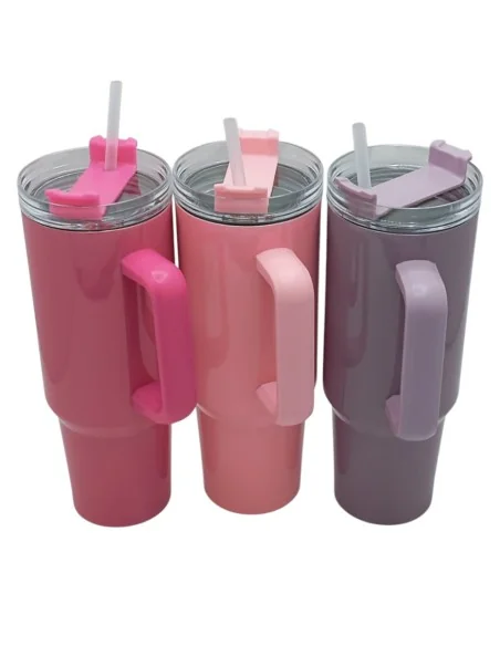Tazón Térmico Tumbler 40oz Inoxidable Frio Y Calor Entero Violeta