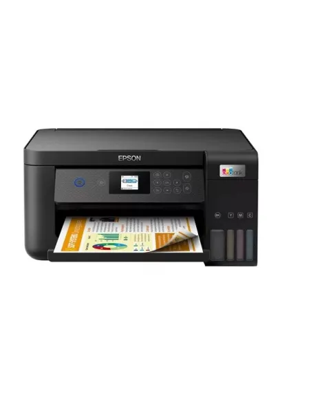 Impresora A Color Multifunción Epson Ecotank L4260 Con Wifi Negra 100v/240v