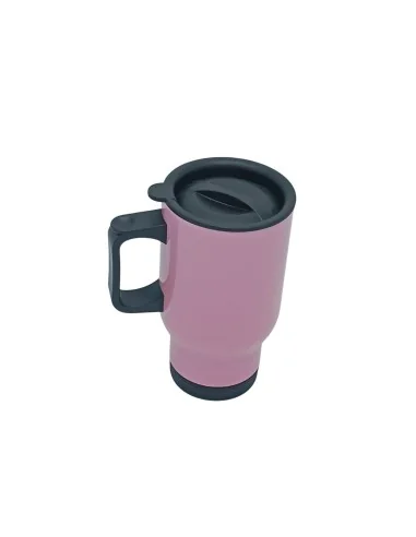 Mug Tumbler Metálico Para Sublimación 14Oz con Tapa Turquesa