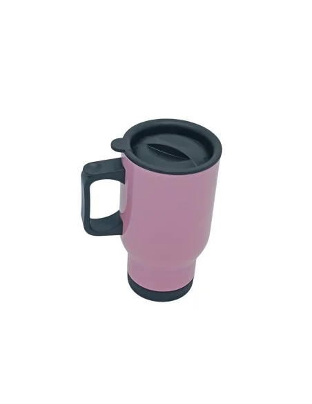 Mug Tumbler Metálico Para Sublimación 14Oz con Tapa Turquesa